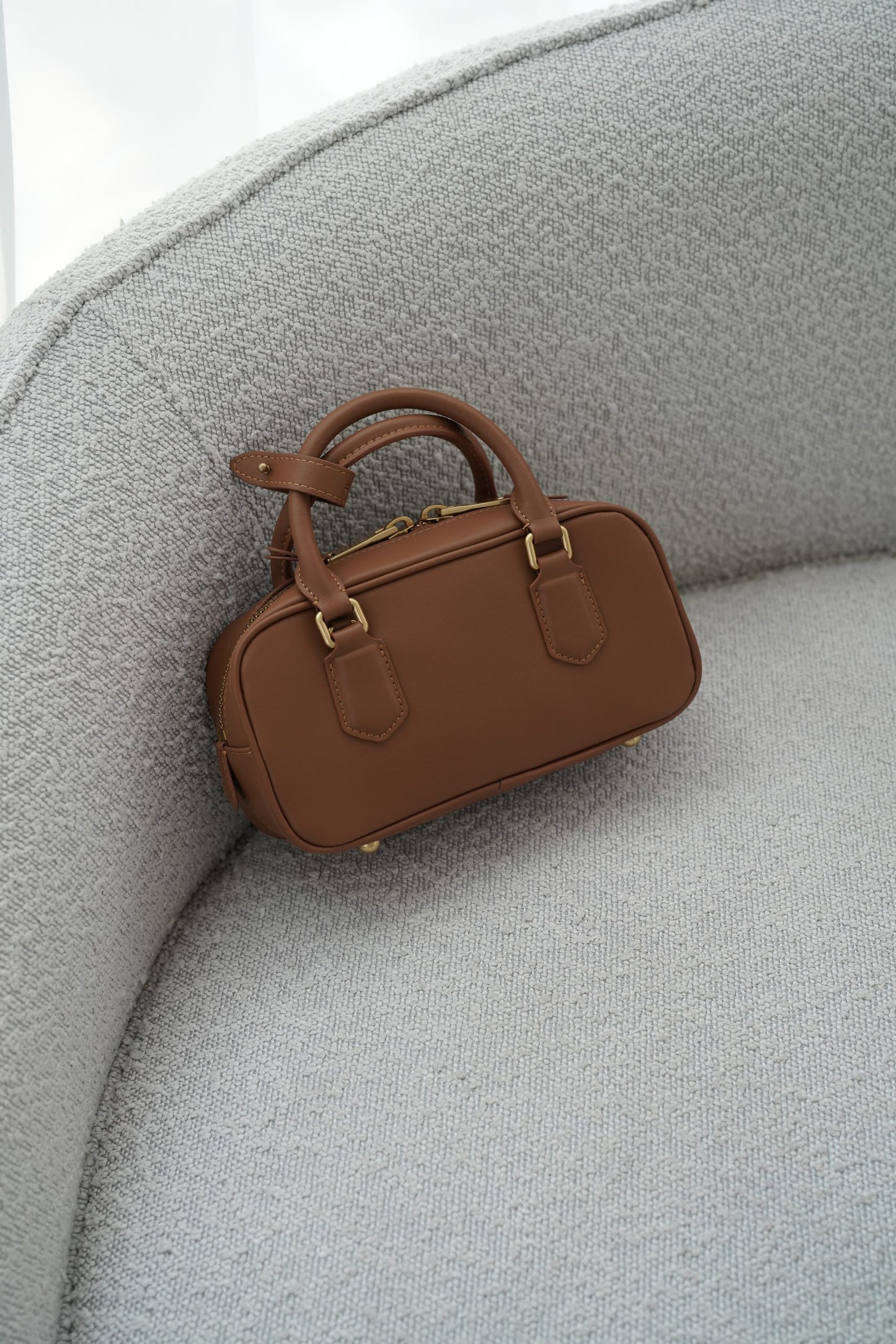 Camel Leather Bag
