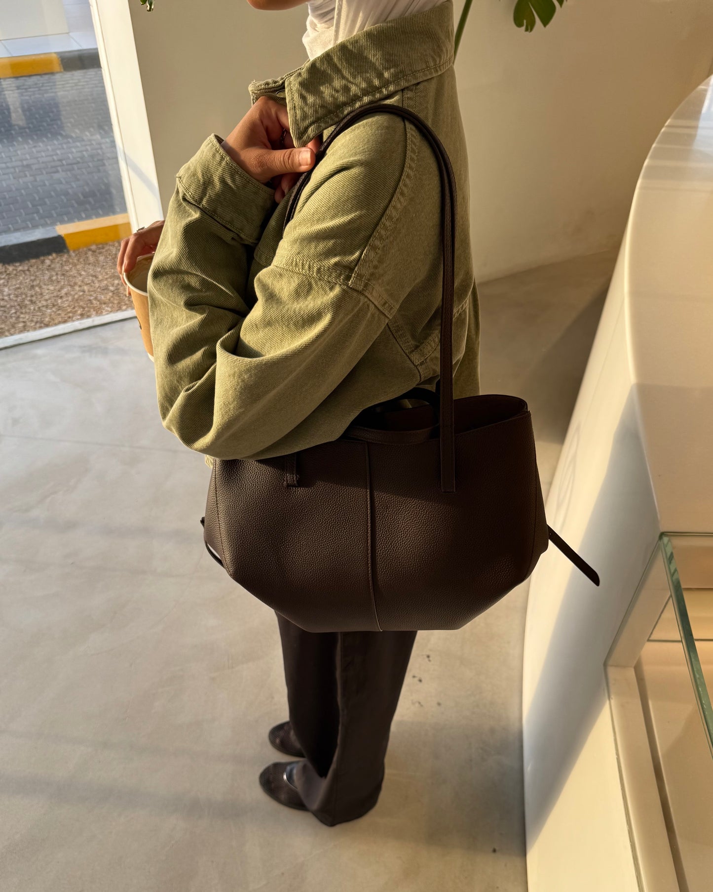 Leather Briarwood Tote