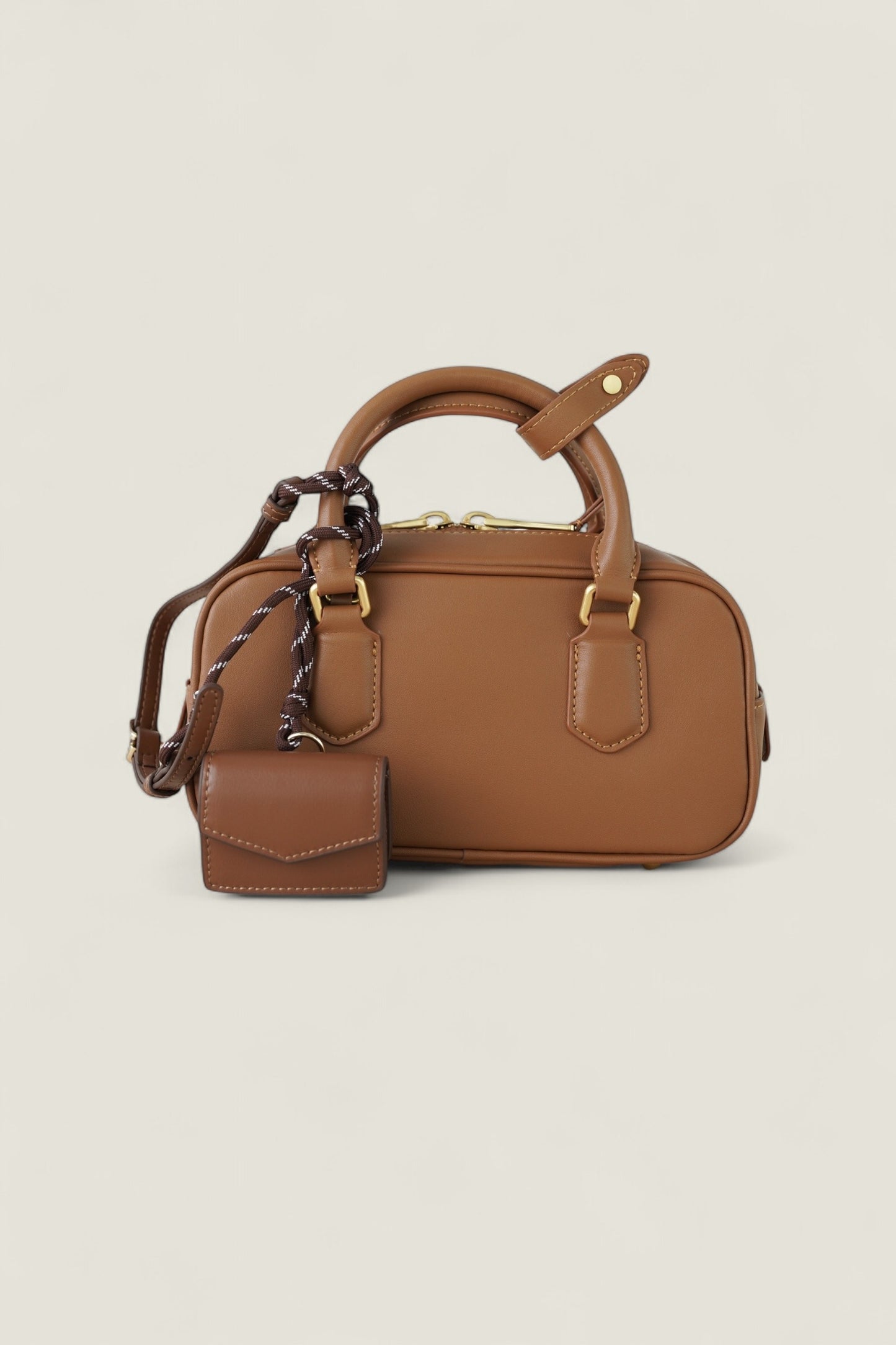 Camel Leather Bag