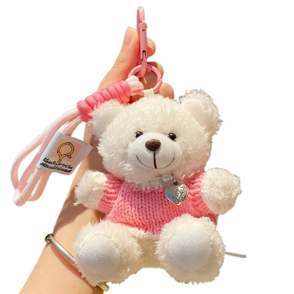 Kawaii Goggles Pilot Bear Keychain