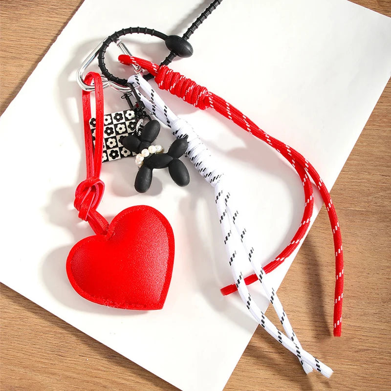 Luxury Charm Tassel Love Heart Pendant