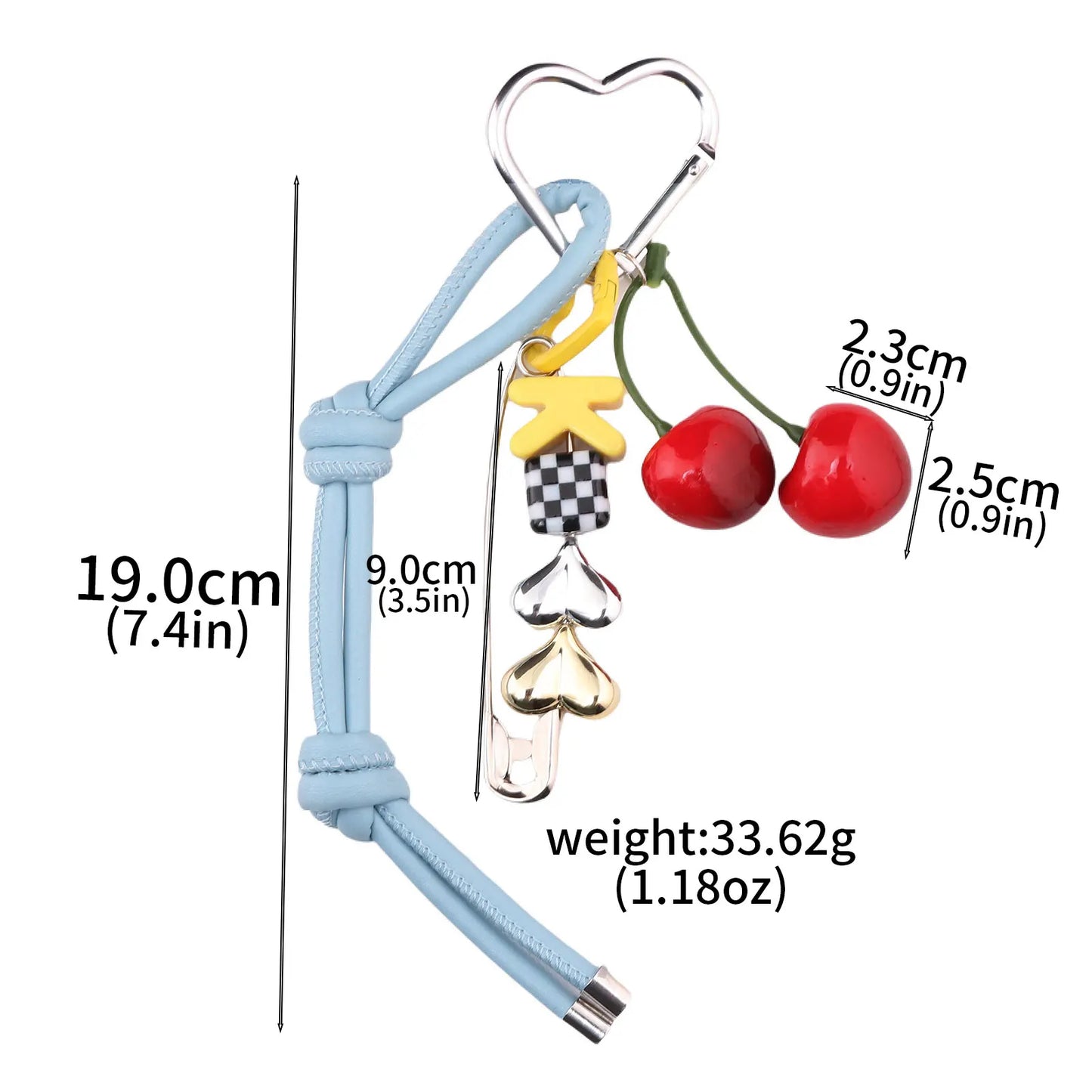 New Woven Rope Bag Keychain