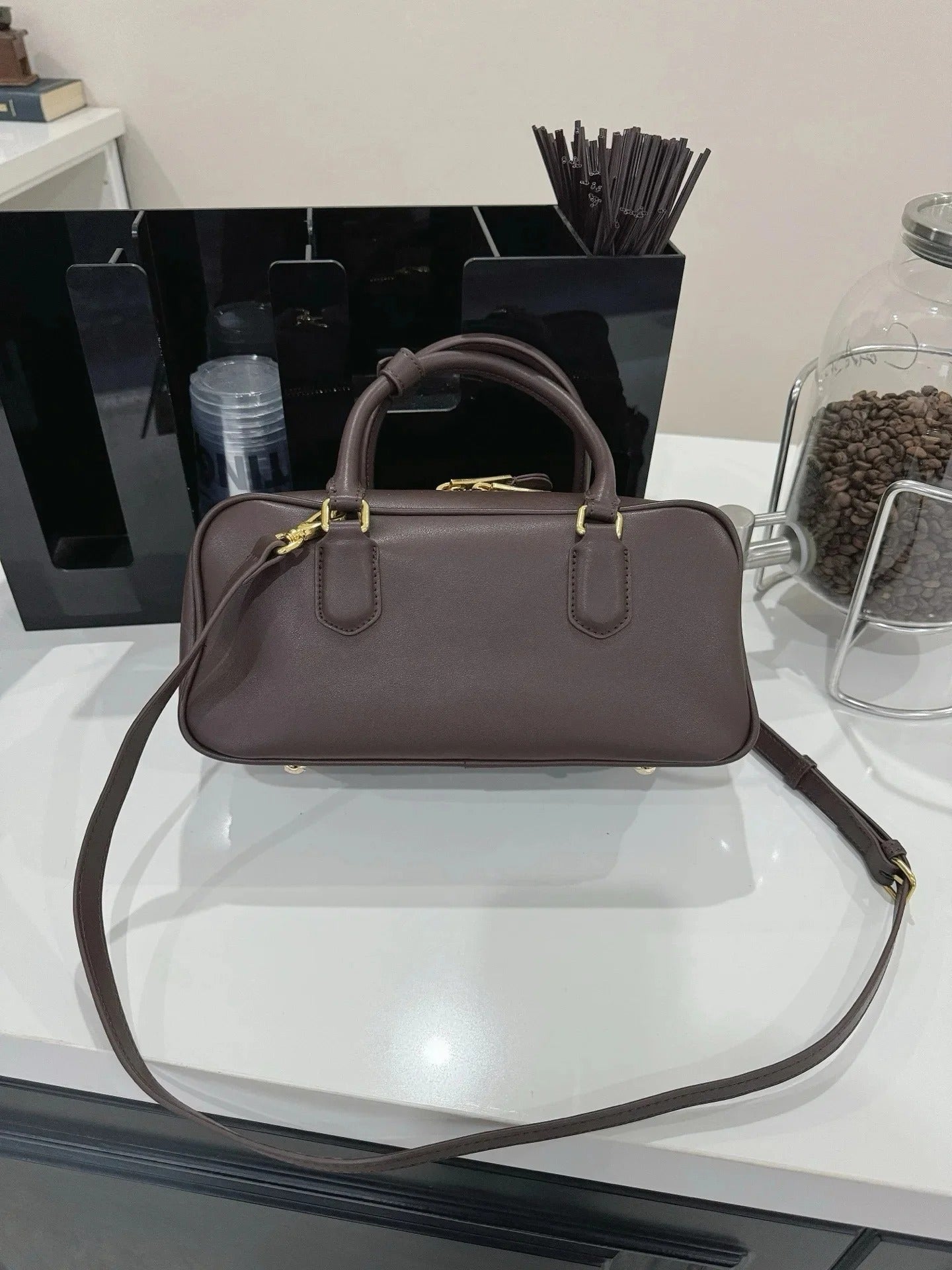 Camel Leather Bag