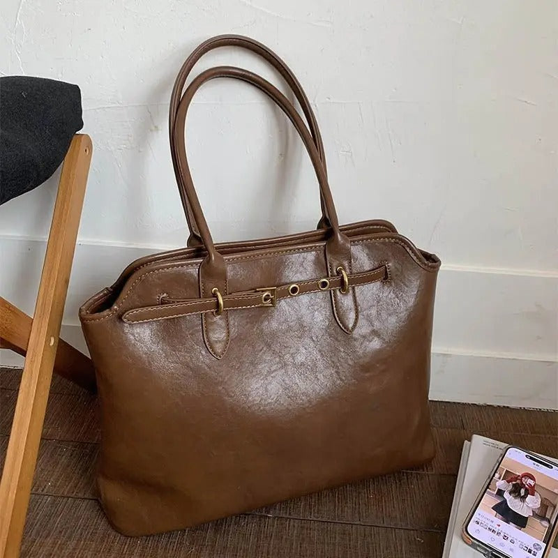 Large Iconic Brown Bag